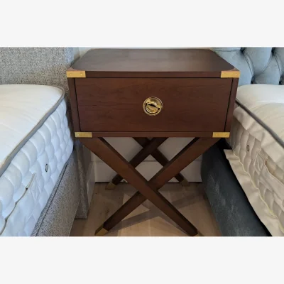 And So To Bed Greenwich 1 Drawer BSU CherryBrass - Ex Display