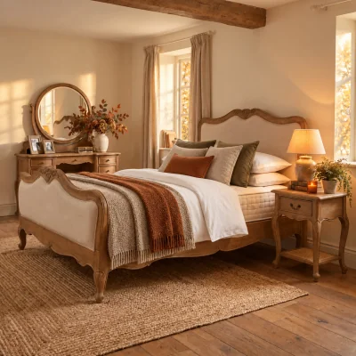 Arighi Bianchi Montpelier Fabric Bedframe, Super King