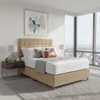 Arighi Bianchi Arighi Bianchi Broadway Bed, Double / Brown
