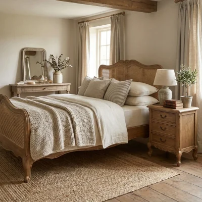 Arighi Bianchi Montpelier Rattan Bedframe