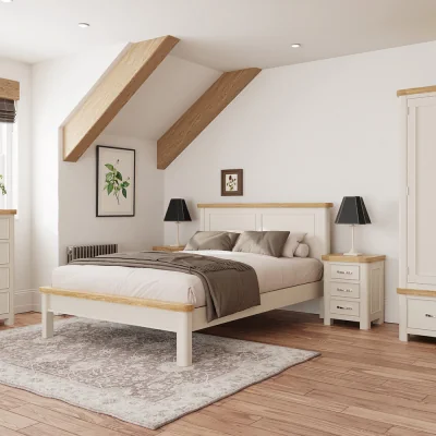 Arighi Bianchi Rutland Painted Bedstead, Double
