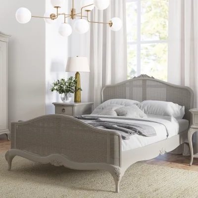 Arighi Bianchi Etienne Rattan Bedstead, Super King (6ft)