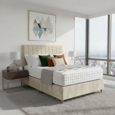 Arighi Bianchi Arighi Bianchi Gene Bed, Single / Light Grey