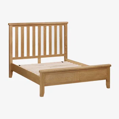 Barker and Stonehouse Raithwaite Super King Bed Frame, Oak Wood | Barker & Stonehouse