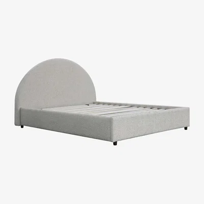 Barker and Stonehouse Umbria Double Bedframe 4ft6, Neutral Fabric | Barker & Stonehouse