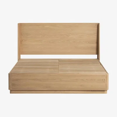 Barker and Stonehouse Olav Kingsize Bed Frame, Neutral Wood | Barker & Stonehouse