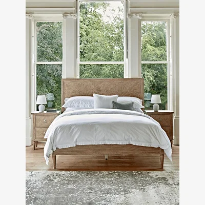 Cox and Cox Geometric Parquet Bed