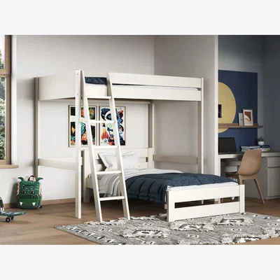Cuckooland Noomi Tera Small Double High Sleeper With Small Double L Shaped Bed -