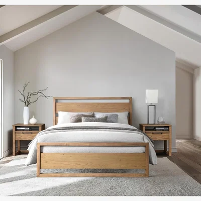 Cuckooland Flair Akari Wooden Bed Kingsize
