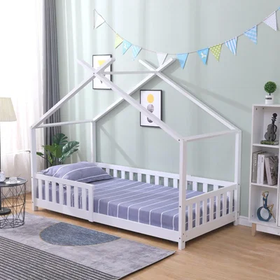 Cuckooland Flair Scout Tree Single Bed With Rails White