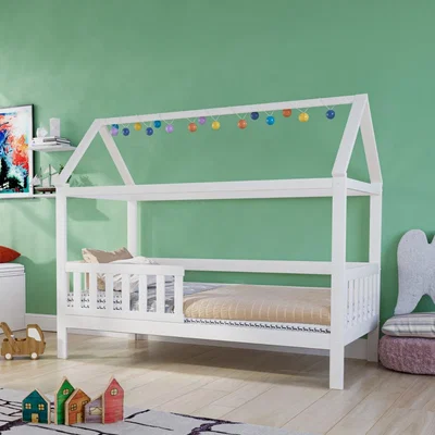 Cuckooland Noomi Alisa Solid Wood House Bed White