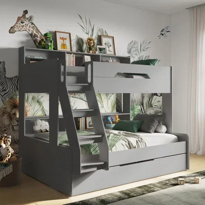 Cuckooland Flair Interstellar Triple Bunk Bed With Trundle -