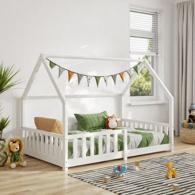 Cuckooland Flair Explorer Playhouse Bed White - Small Double