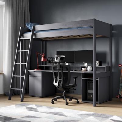 Cuckooland Noomi Tera Solid Wood Gaming High Sleeper Bed -