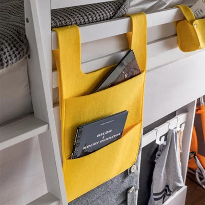Cuckooland Nest Cabin Bed Hanging Storage in Yellow - Large