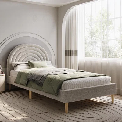 Cuckooland Flair Ava Boucle Single Bed -