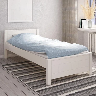 Cuckooland Noomi Viera Solid Wood Single Bed White