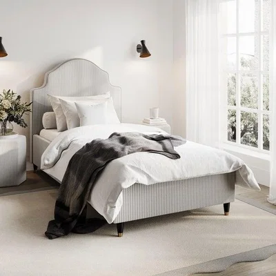 Dunelm LPD Monterey Cotton Fabric Bed Frame