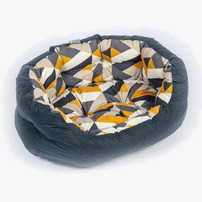 Dunelm Danish Design Retreat Eco Wellness Geometric Dog Bed