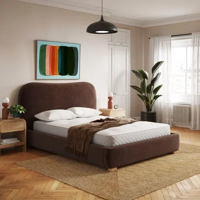 Dunelm Squidge Velvet Bed