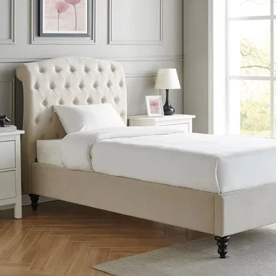 Dunelm Rosa Bed Natural Natural