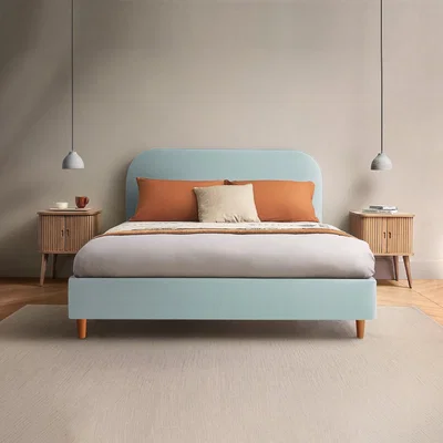 Dunelm Silentnight Fara Bed Frame, Woven Whisper