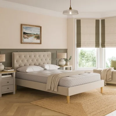 Dunelm Emberly Chenille Bed Frame