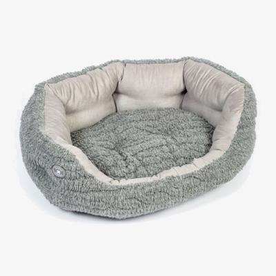 Dunelm Danish Design Bobble Pewter Deluxe Slumber Dog Bed