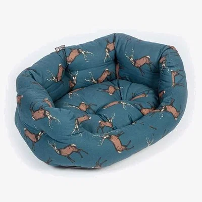 Dunelm Danish Design Woodland Stag Deluxe Slumber Dog Bed