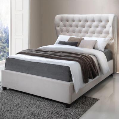 Dunelm Ambassador Bed Frame, Velvet Grey