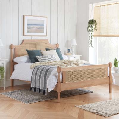 Dunelm Birlea Geneva Bed Frame, Oak Oak
