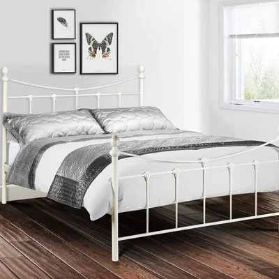 Dunelm Rebecca Metal and Gold Bed Frame