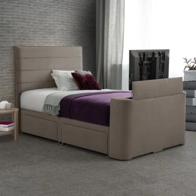 Dunelm Sweet Dreams Venice Horizontal Pleated TV Bed