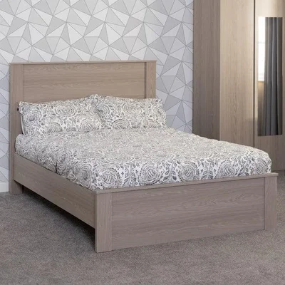 Dunelm Paris Smoked Ash Effect Bed Frame