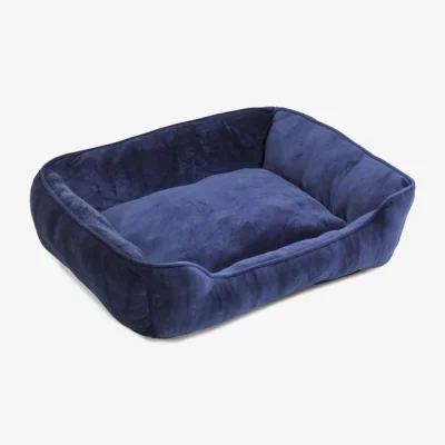 Dunelm House of Paws Velvet Square Bed