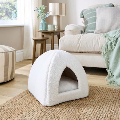 Dunelm Sherpa Cat Bed
