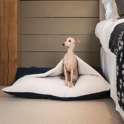 Dunelm Lords and Labradors Rhino Leather Sleepy Burrow Dog Bed