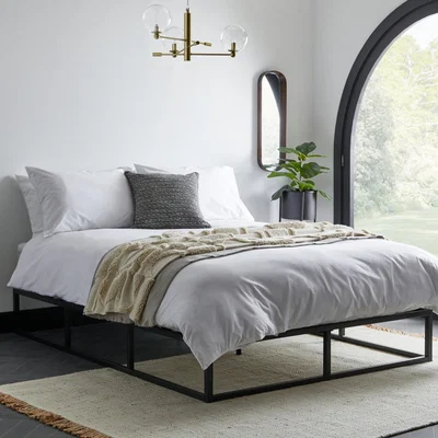 Dunelm Return - London Bed Frame,  Single Black