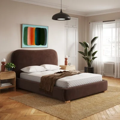 Dunelm Squidge Velvet Bed