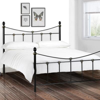 Dunelm Rebecca Metal and Gold Bed Frame