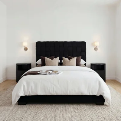 Dunelm Pasadena Velvet Bed Frame