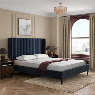 Dunelm Alara Velvet Bed