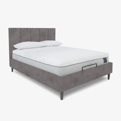 Furniture Village E-Motion Aiko Adjustable Bed Frame - King Size - Dapple Sterling
