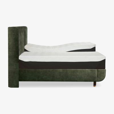 Furniture Village TEMPUR - Arc Ergo Smart Base Bed Frame with Lodret Headboard - King Size - Natural Ash