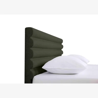 Furniture Village TEMPUR - Arc Disc Bed Frame with Vectra Headboard - Super King - Black & Gold