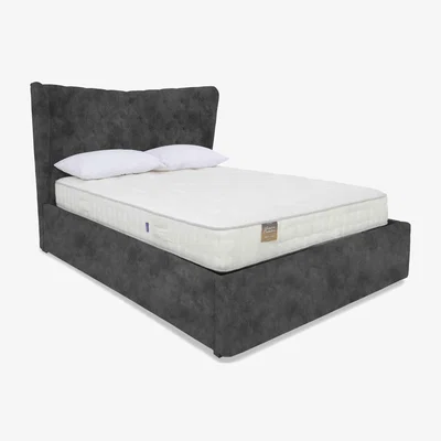 Furniture Village Highgrove - Bauer Electric Ottoman Bed Frame - King Size - Dapple Mink