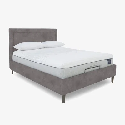 Furniture Village E-Motion Yumi Adjustable Bed Frame - King Size - Dapple Sterling