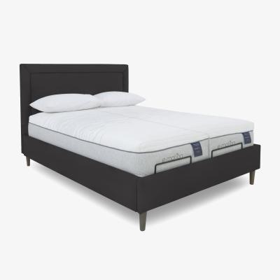 Furniture Village E-Motion Yumi Dual Adjustable Bed Frame - King Size - Seven Anthracite