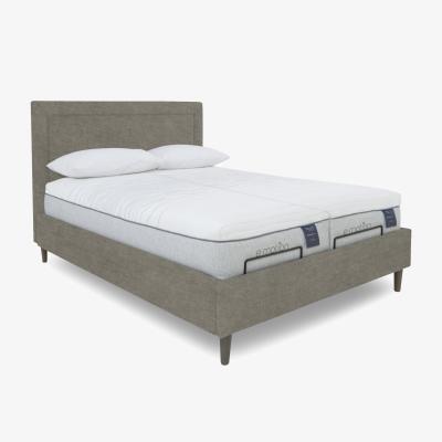 Furniture Village E-Motion Yumi Dual Adjustable Bed Frame with Massage Function - Single - Warm Onyx