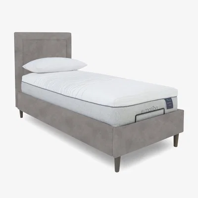 Furniture Village E-Motion Yumi Adjustable Bed Frame - Single - Dapple Oyster